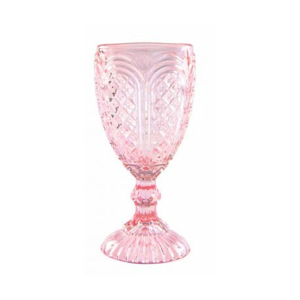 Pink Carousel Glass