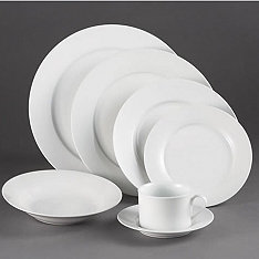 Classic White Plates