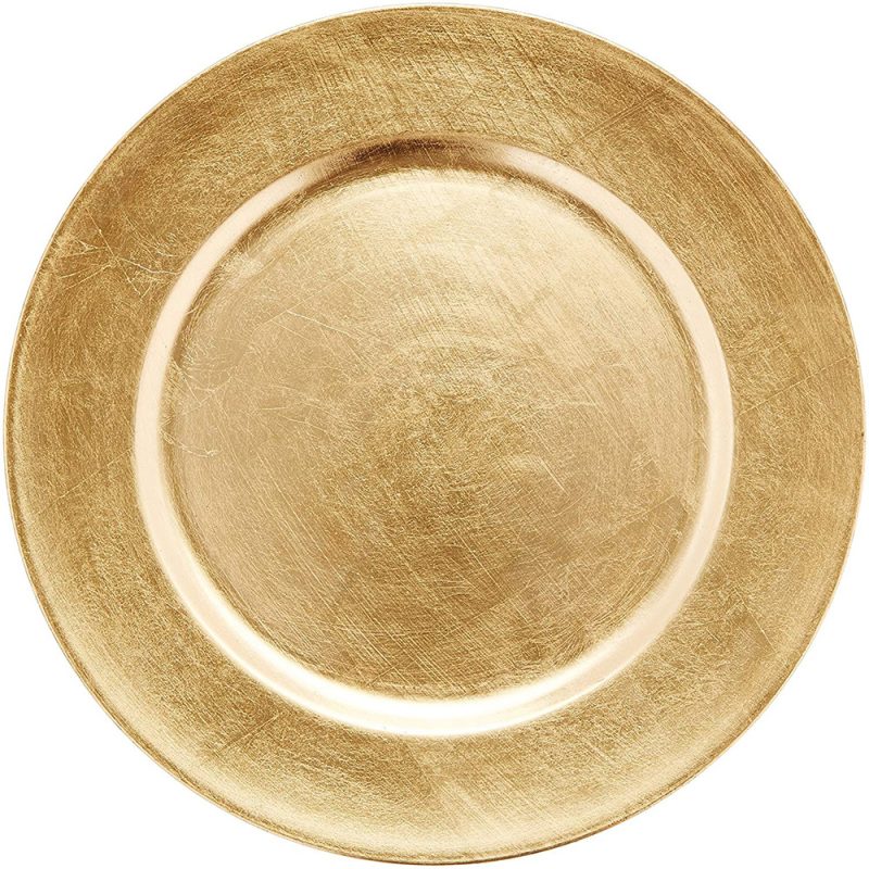 GOLD CHARGER PLATE